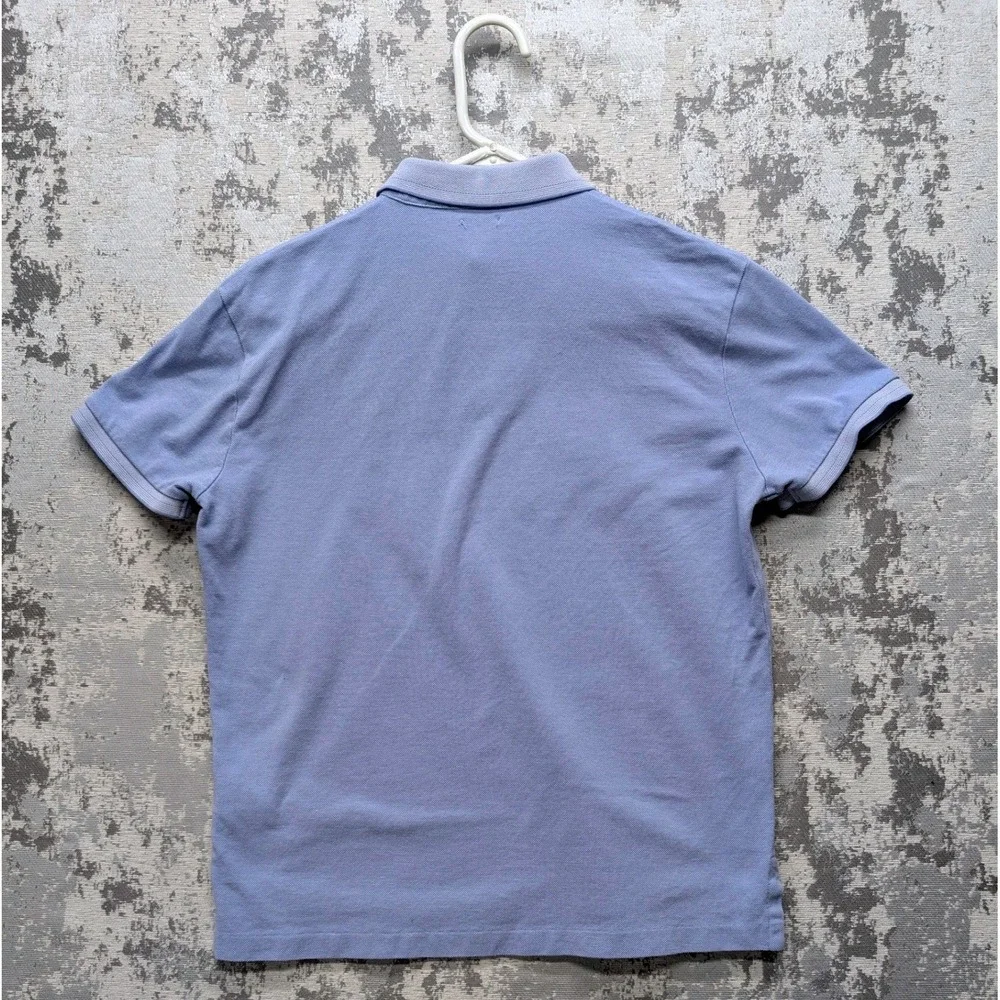 Polo Ralph Lauren Men's Blue Custom‎ Slim Fit Polo Shirt Size Large